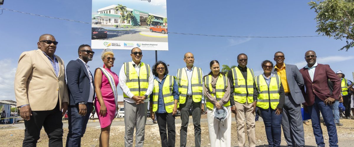 Ground was broken for a brand new Outpatient Department Building at the May Pen Hospital in July 2025.