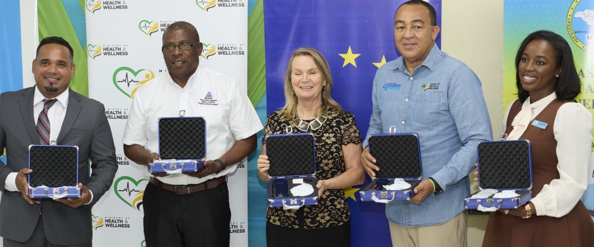 Almost JMD 70 million in diagnostic imaging equipment were handed over to 5 health centres in HSSP in July 2025.