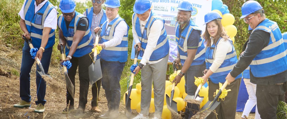 Ground was broken for the construction of a new health centre in Ocho Rios in June 2025.